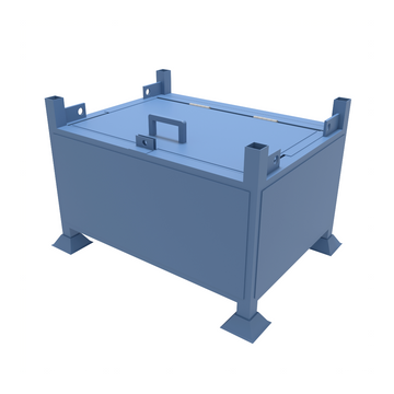 Crane Lifting Lockable Stillage great for busy industries